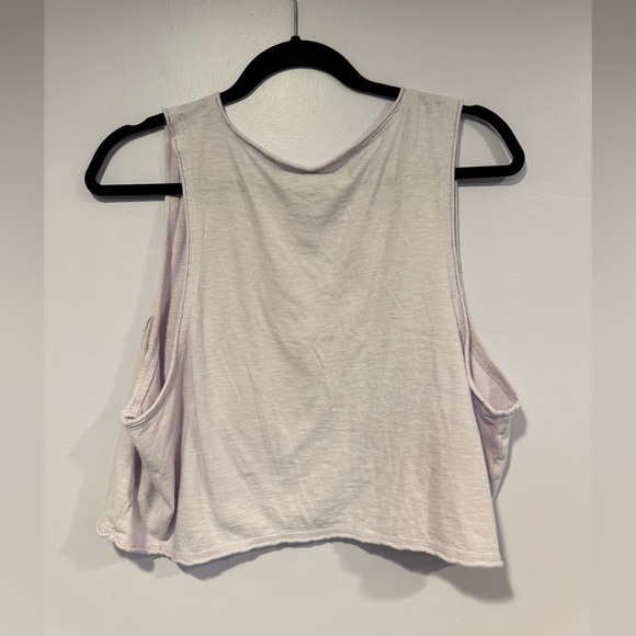 Purple drapey Aerie‎ crop pocket tank - Picture 3 of 3